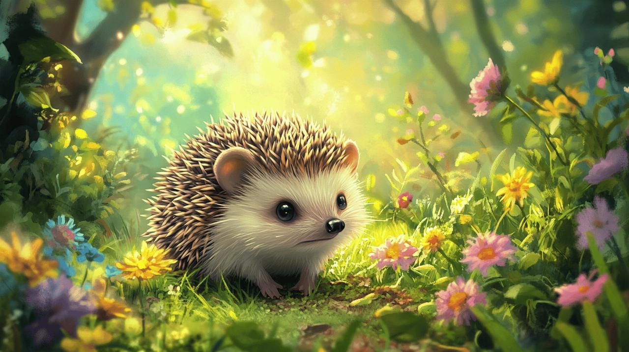 Les hérissons dans la culture européenne : Pourquoi croiser un hérisson dans le jardin peut porter chance selon les légendes