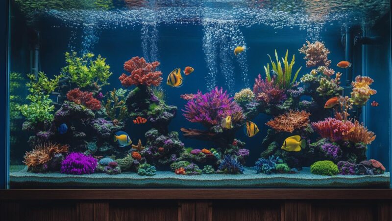 Aquarium 300L : decouvrez notre test complet avec meuble et LED pour un aquarium tropical authentique