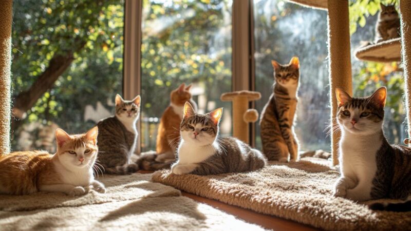 Pension chat pas chère à Casson chez Monsieur l&rsquo;Humain : un programme d&rsquo;activités adapté à chaque chat