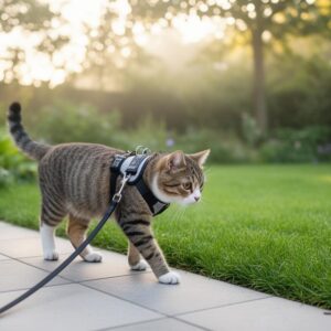 Comment habituer progressivement un chat à explorer le monde hors de la maison