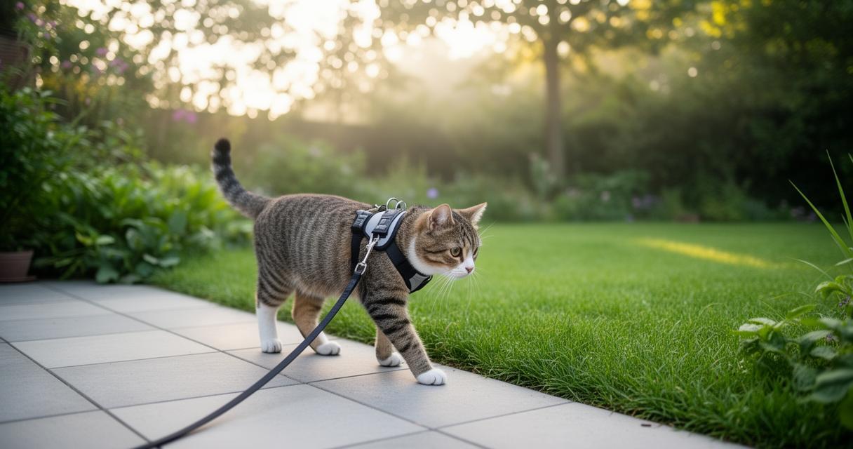 Comment habituer progressivement un chat à explorer le monde hors de la maison